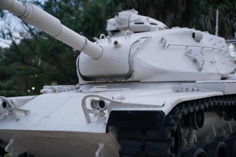 Urban WarFare: A Tank On The SideWalk
